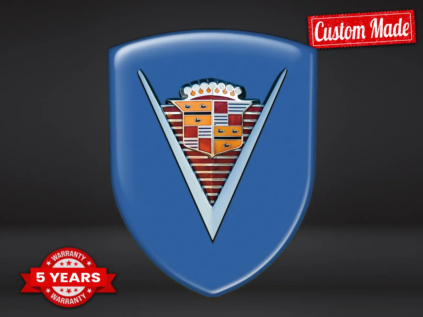 Cadillac Pegatina En Relieve Edición Elegante Máximo Moderna ST